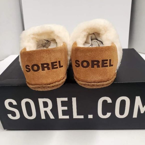 Sorel Women's NAKISKA™ SLIPPER II, Camel Brown - Picture 3 of 3